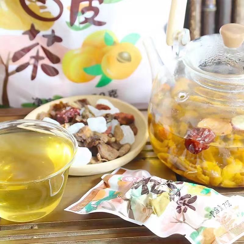 浙伍氏杏皮茶袋装代用茶即熬即喝酸甜口感开胃解腻办公室便携老牌 图片 4