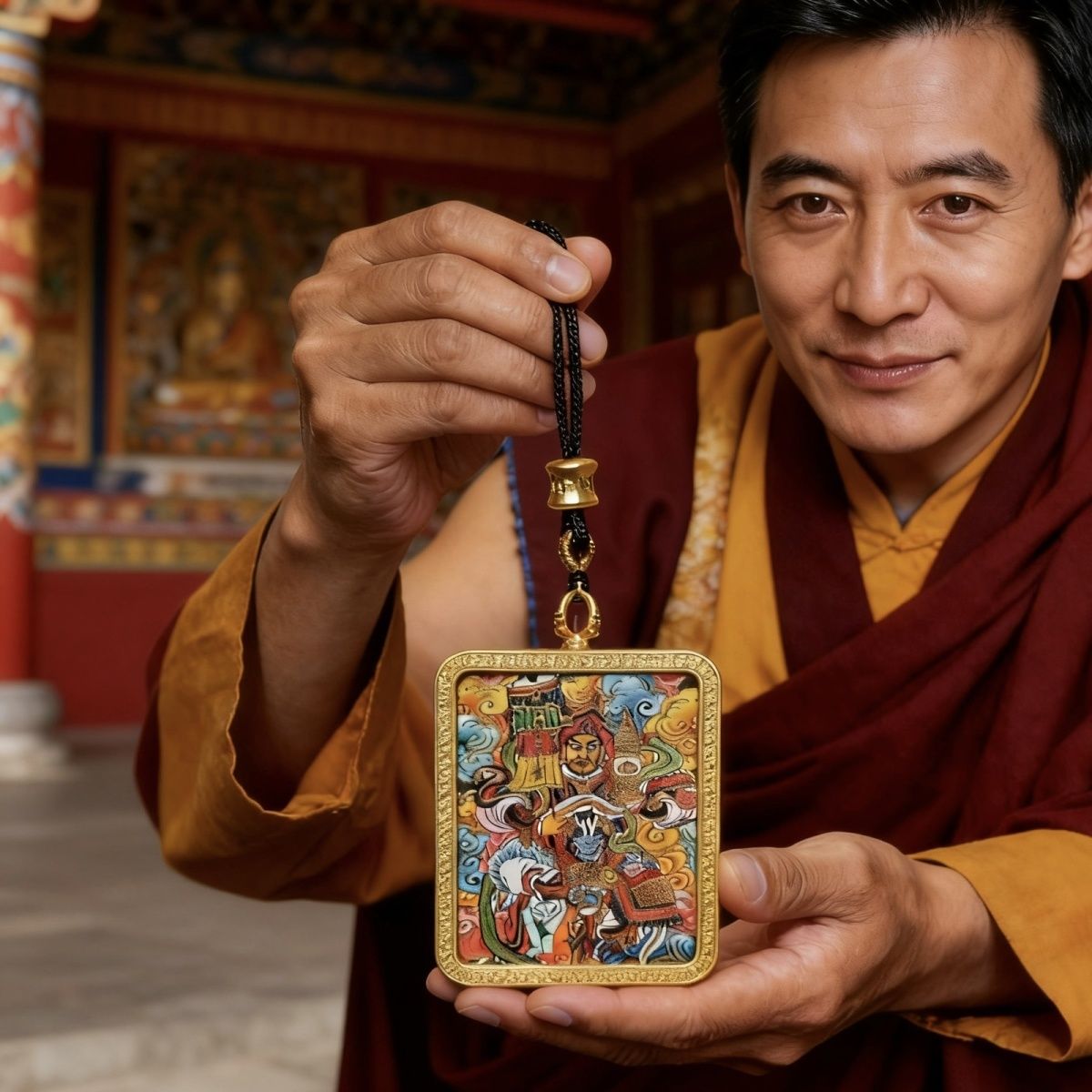 Traditional Hand-Painted White Tara Thangka 2