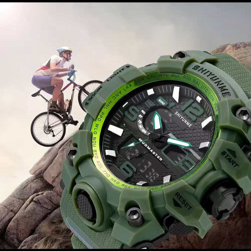 Electronic Movement, Multi-function Timing, Mud-proof, Waterproof, Shock-resistant, All-terrain Outdoor Wear Electronic_voghion.com