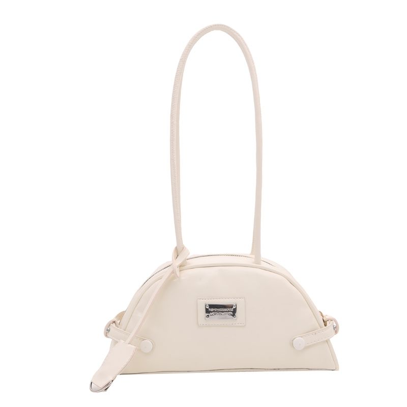 2026 Spring New Niche Design Retro Commuter Shoulder Boston Bowling Trendy Unique Underarm Bag_voghion.com