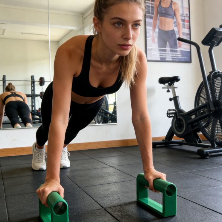 Push-up Training Board For Abdominal And Chest Muscle Exercises, Home Indoor Push-up Support Stand_voghion.com