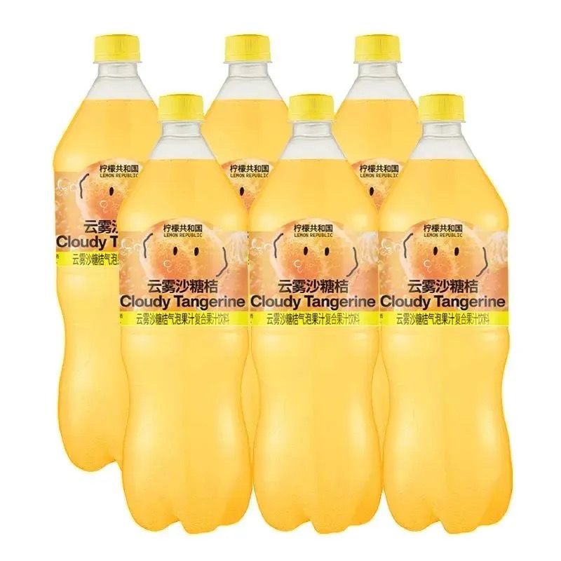 6瓶柠檬共和国沙糖桔1.25L