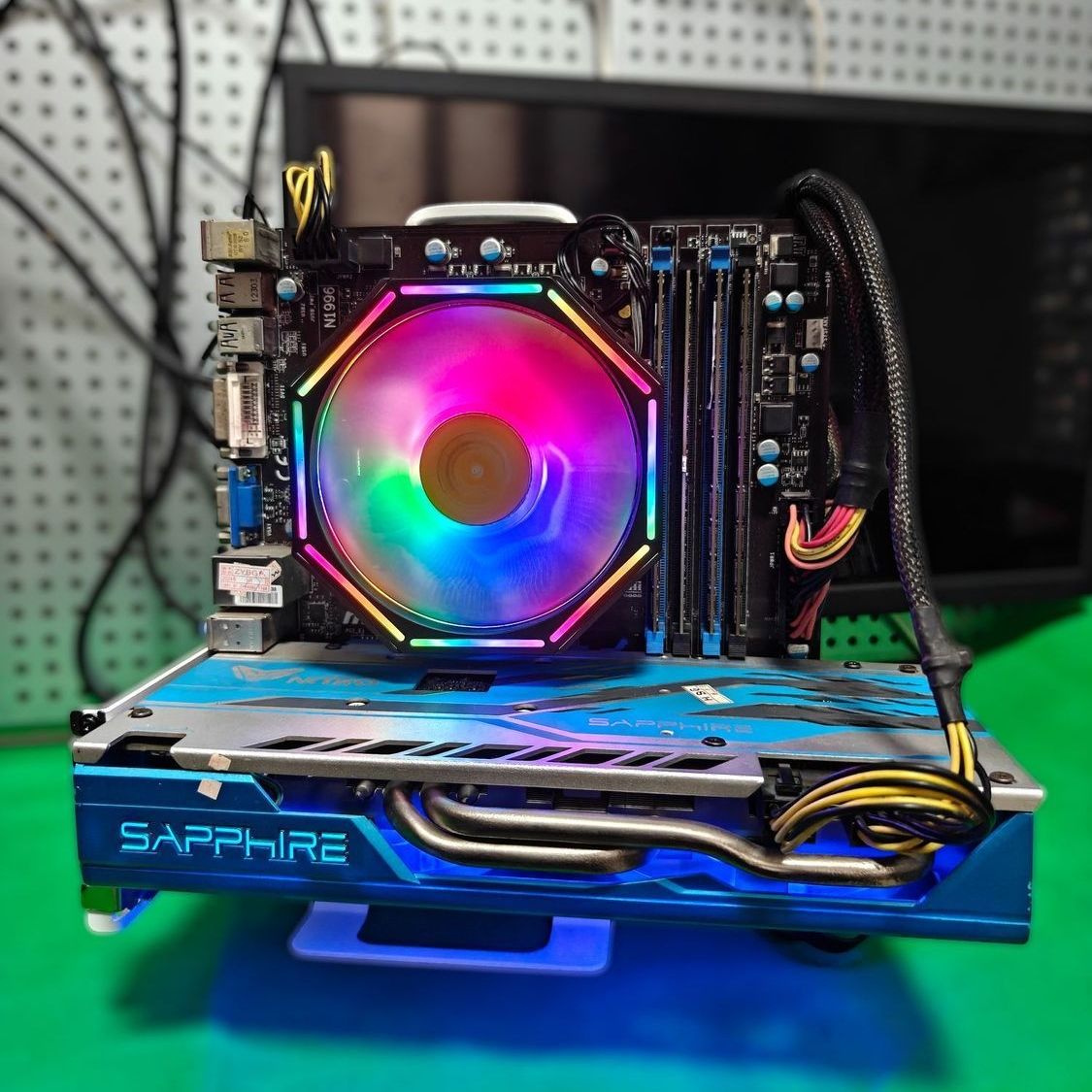 diy开放式机箱itx机箱通用个性开放式小机箱MATX全金属nas机架