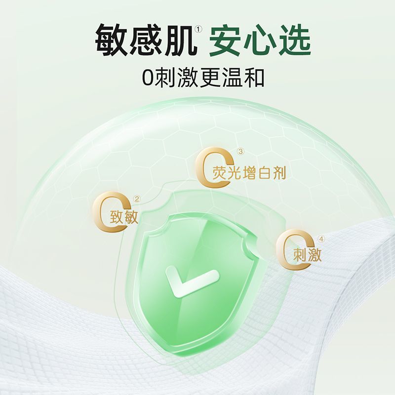 【到手3包240抽】心相印洗脸巾悬挂式80抽L码一次性家用宿舍擦脸
