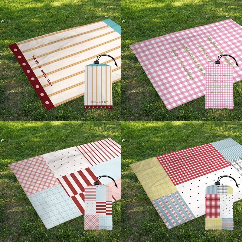 Popular Portable Ultra-light Thin Picnic Beach Mat, Ground Cloth, Sunshade Canopy, Foldable Blanket_voghion.com