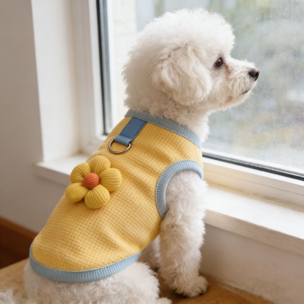 狗狗衣服春夏宠物猫咪幼犬背心防掉毛透气蓝猫防晒泰迪牵引比熊