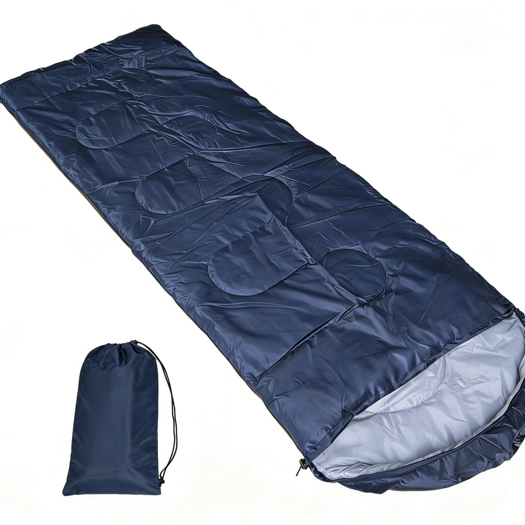 Outdoor Single Sleeping Bag Adults, Portable Camping, Thickened Dirt-resistant, Suitable For All-season Travel, Nap, And_voghion.com