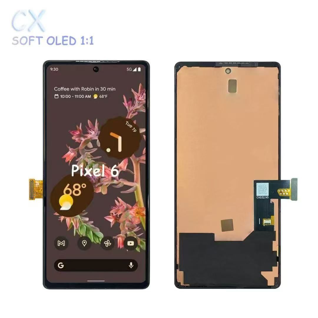 适用谷歌Pixel6/6A/6Pro屏幕总成 oled内外一体屏液晶显示屏