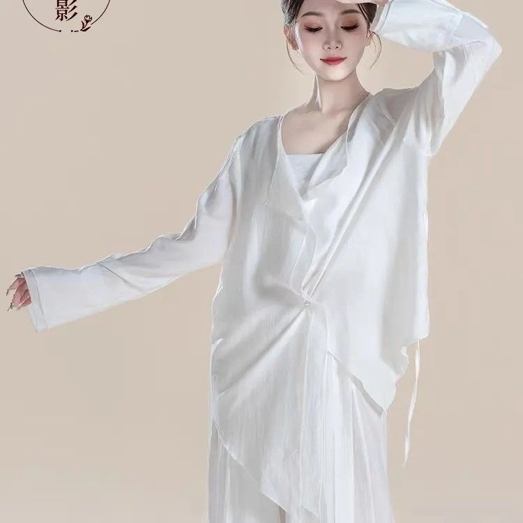 蔓之影古典舞练功服现代舞新款衬衫舞蹈生日常穿搭爵士舞表演服