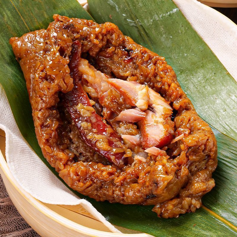 4只大馅料混合口味粽子四款新鲜霸王粽子鲜肉蛋黄多口味真空粽子
