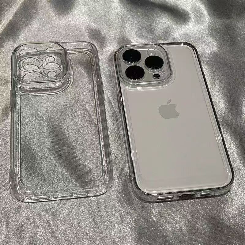 适用苹果16promax手机壳17e新款iPhone15超薄裸机防摔透明14软壳 图 3