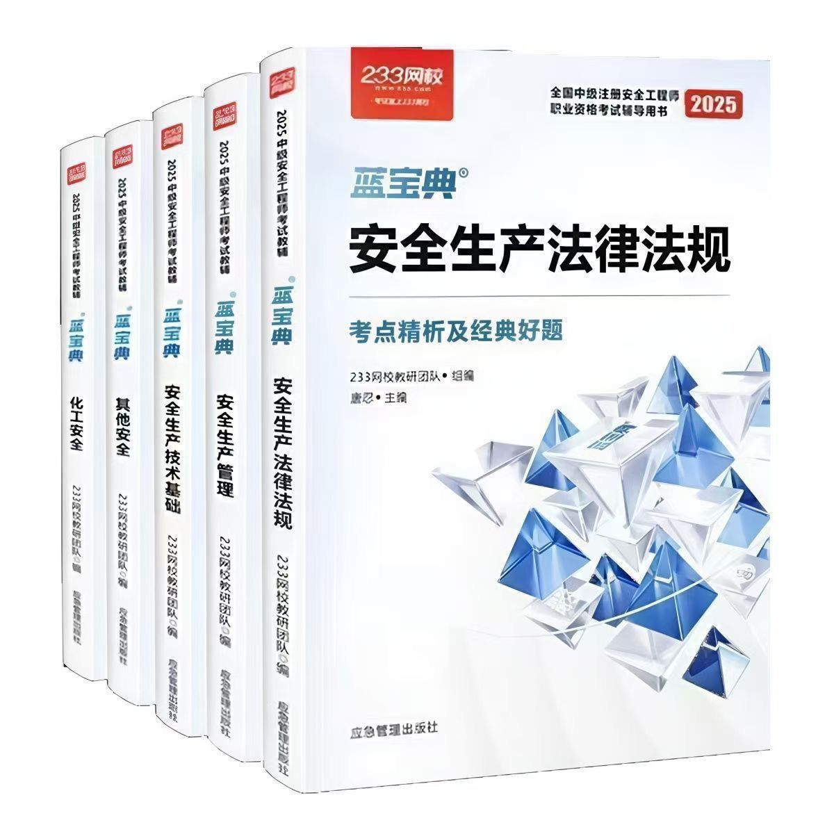 2025新版233校注安蓝宝典中级注册安全工程师管理彩色发完【4月7日发完】