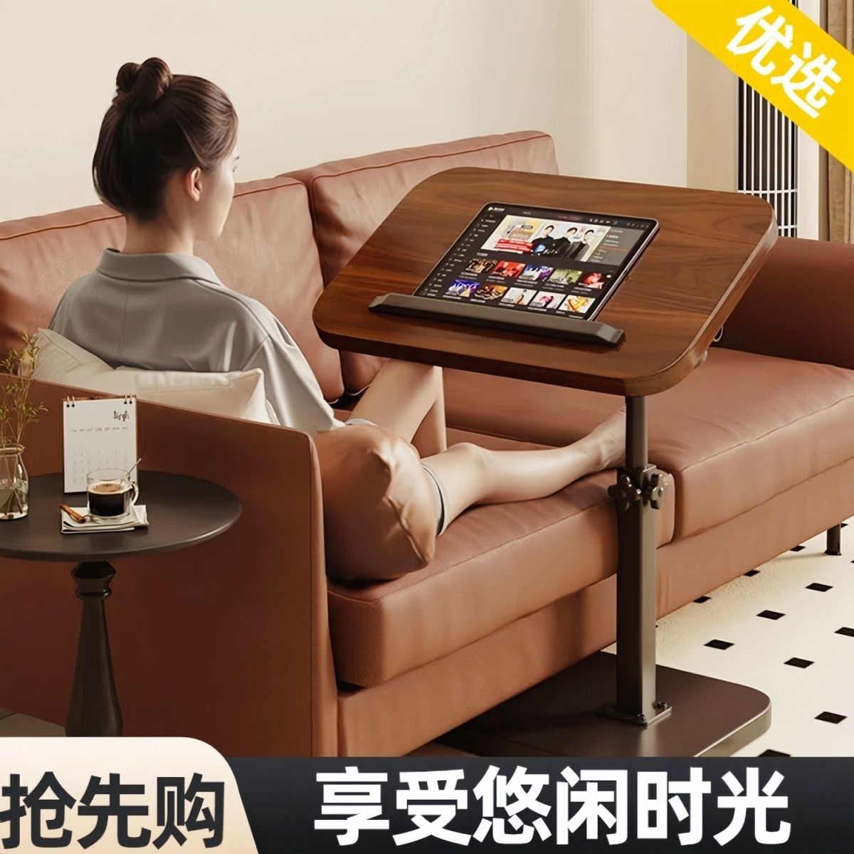 卧室边几小桌床头实用收纳神器简易置物架沙发家用方便移动小茶几