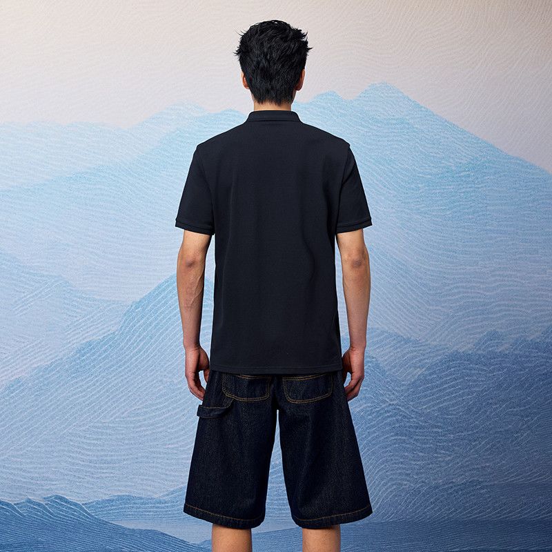 【凉感透气】海澜之家短袖POLO衫男26新山不在高系列上衣春夏款 图片 4