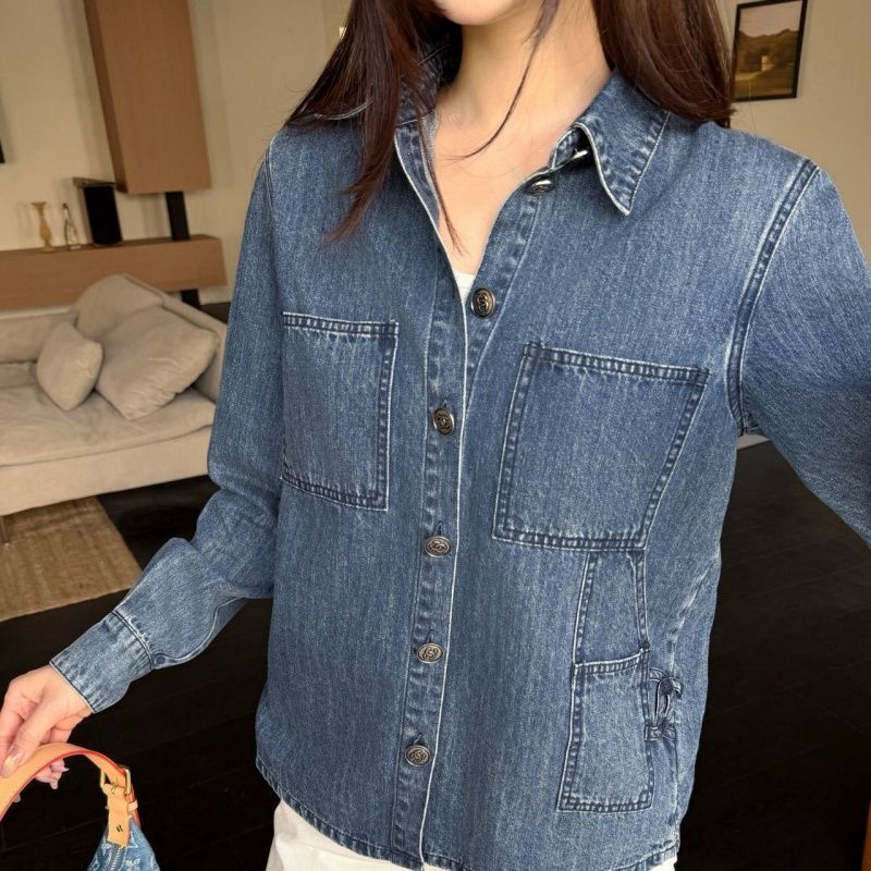 2026 Spring Super Fashionable New Denim Long-Sleeve Jacket For Women, Comfortable And Youthful Outerwear_ecoleips.com