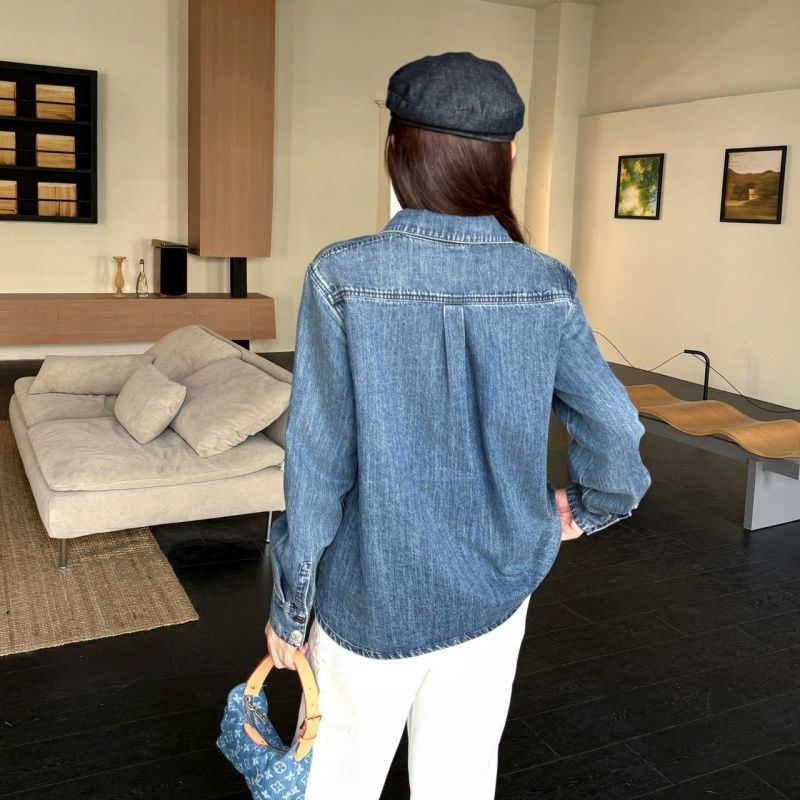 2026 Spring Super Fashionable New Denim Long-Sleeve Jacket For Women, Comfortable And Youthful Outerwear_ecoleips.com