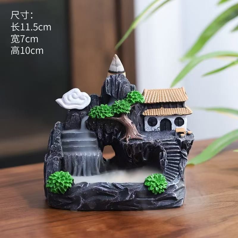 【买香送热门香炉】倒流香檀香沉香室内点燃香薰熏香家居摆件