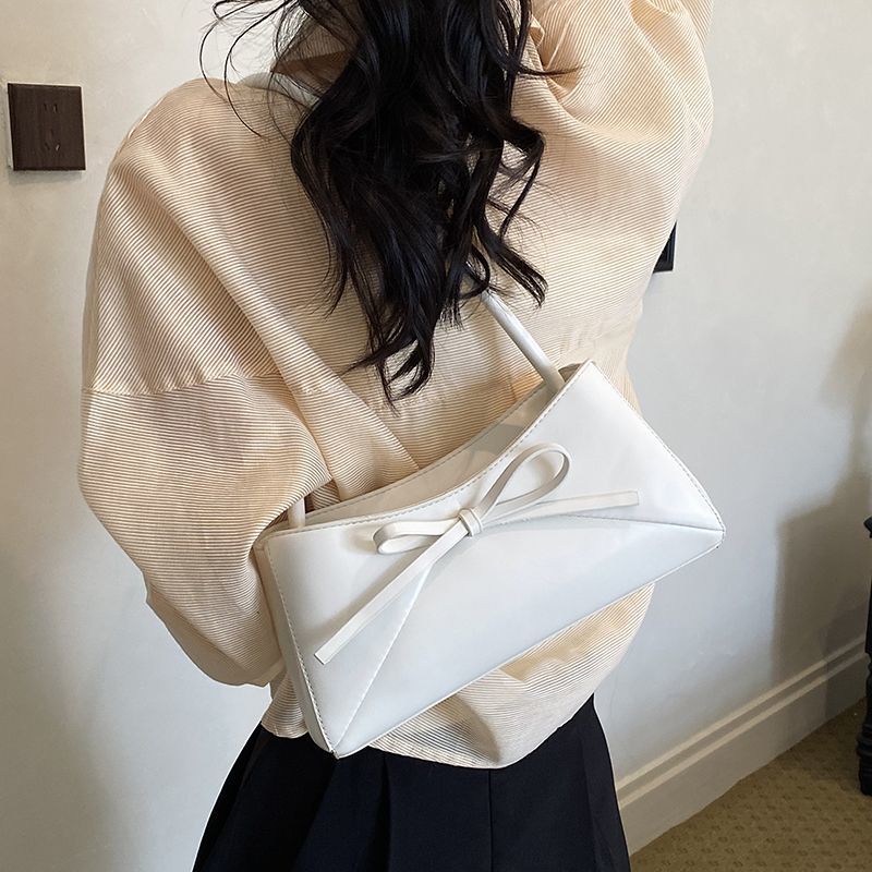 This Year's Popular Beautiful White For Women, Large Capacity, 2026 New Model, Exquisite Niche Single-shoulder Underarm_voghion.com