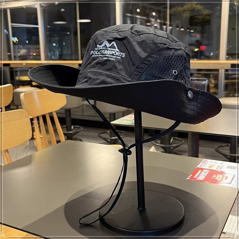 Mountain-style Sun Hat Men And Women, Suitable For Hiking, Mountaineering, Camping, Fishing, Outdoor Activities, UV_voghion.com