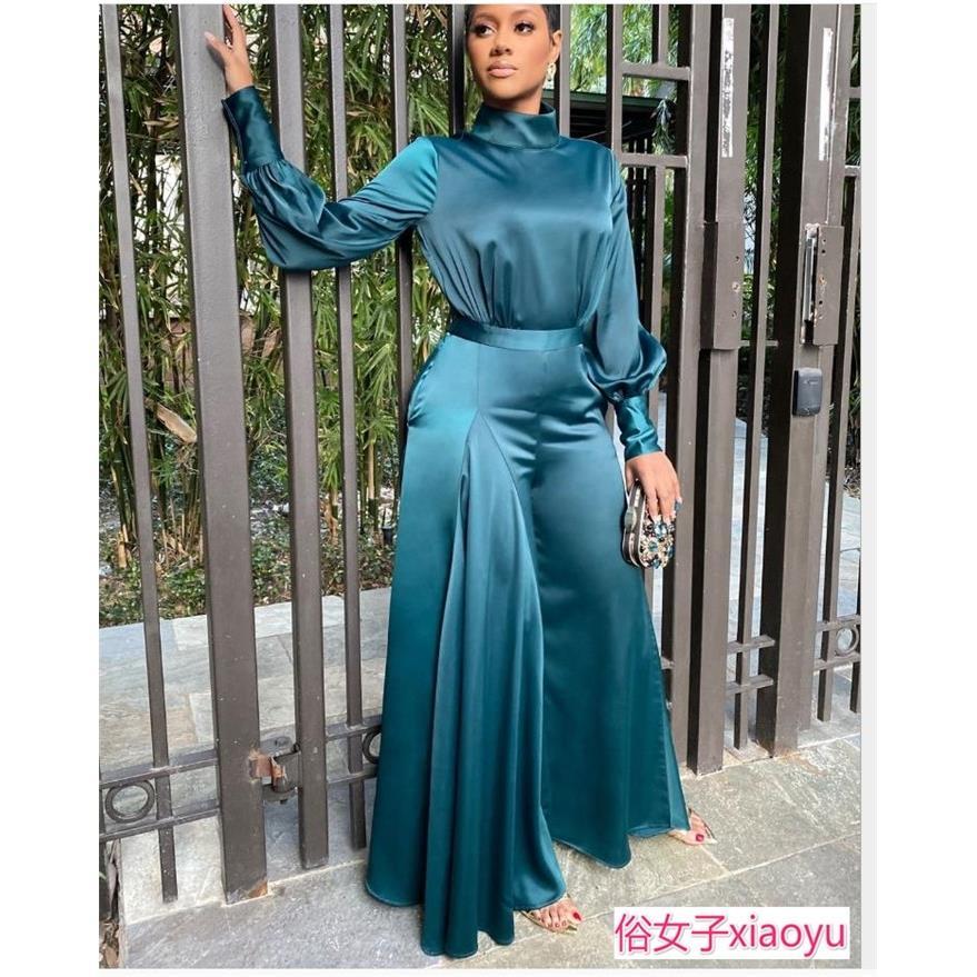flared,bolls african women"s fashion high-waisted flared jumpsuits good