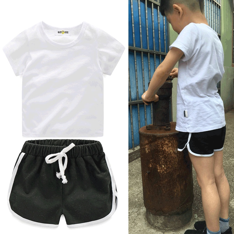 Children's shorts, pure cotton, boys' and babies' sports shorts, girls' casual beach shorts, small, medium and large children's clothing, summer cotton