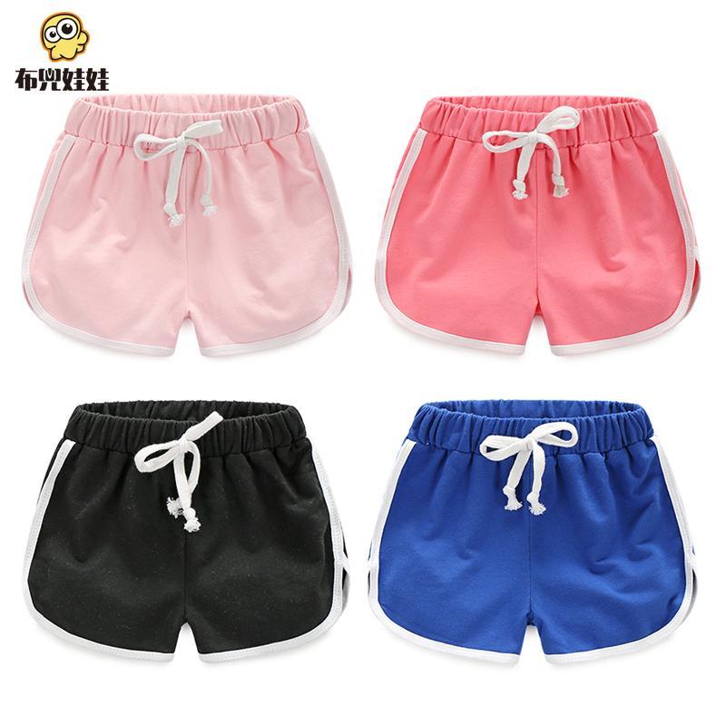 Children's shorts, pure cotton, boys' and babies' sports shorts, girls' casual beach shorts, small, medium and large children's clothing, summer cotton