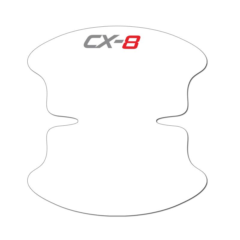 适用马自达568阿特兹CX4/5/8昂克赛拉CX30门把手门碗保护膜防刮贴