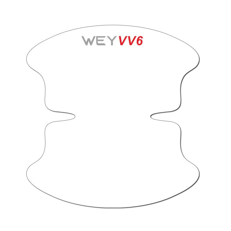 适用于WEY魏派坦克300魏派P8VV5VV6VV7GT门把手门碗保护膜防刮贴