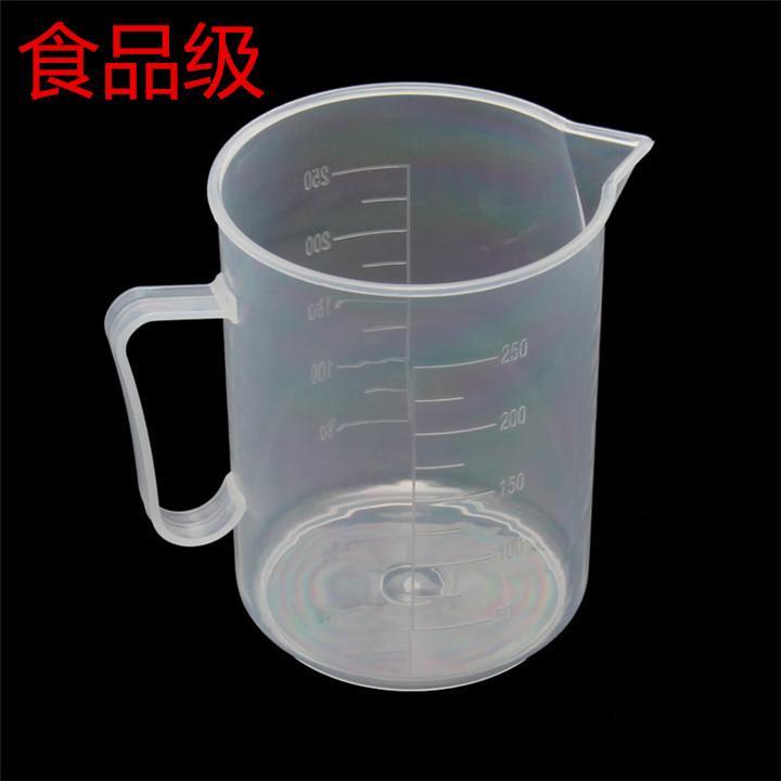 加厚带刻度塑料量杯透明刻度杯100ml500ml1000ml2000ml量杯pp水杯