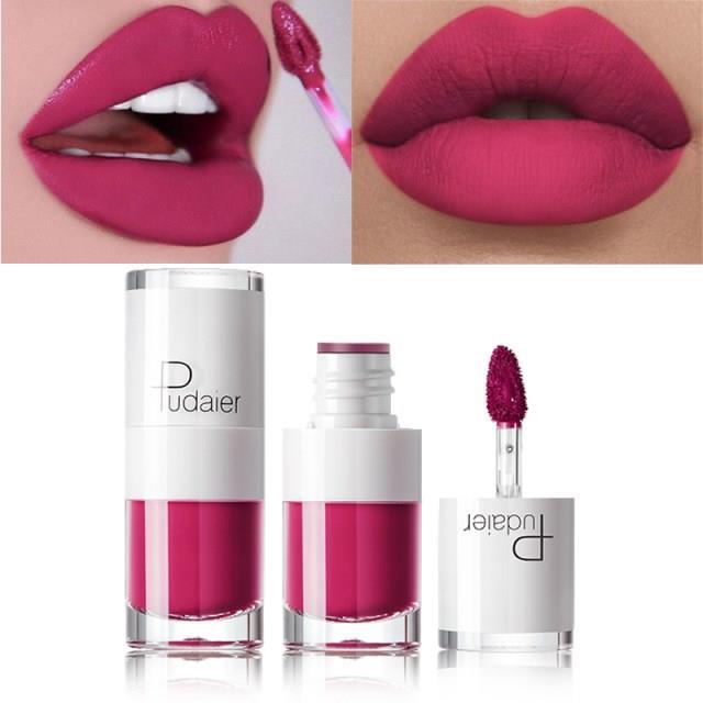 2023Liquid Matte Lipstick Waterproof Red Lip Makeup Tattoo Long_voghion.com