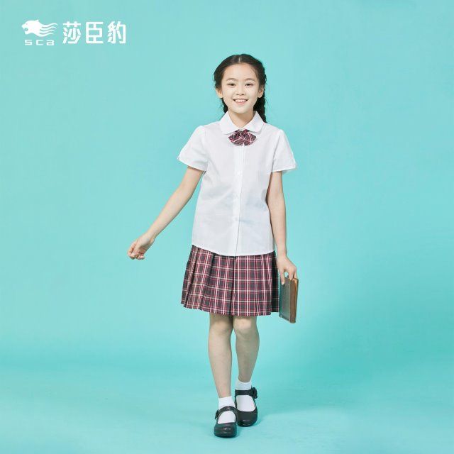 深圳校服 莎臣豹 小学女生款夏季礼服