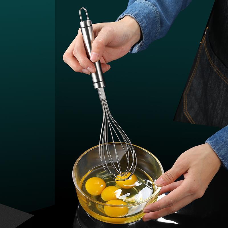 喜之助304不锈钢手动打蛋器奶油鸡蛋搅拌棒蛋黄酥家用烘焙小工具