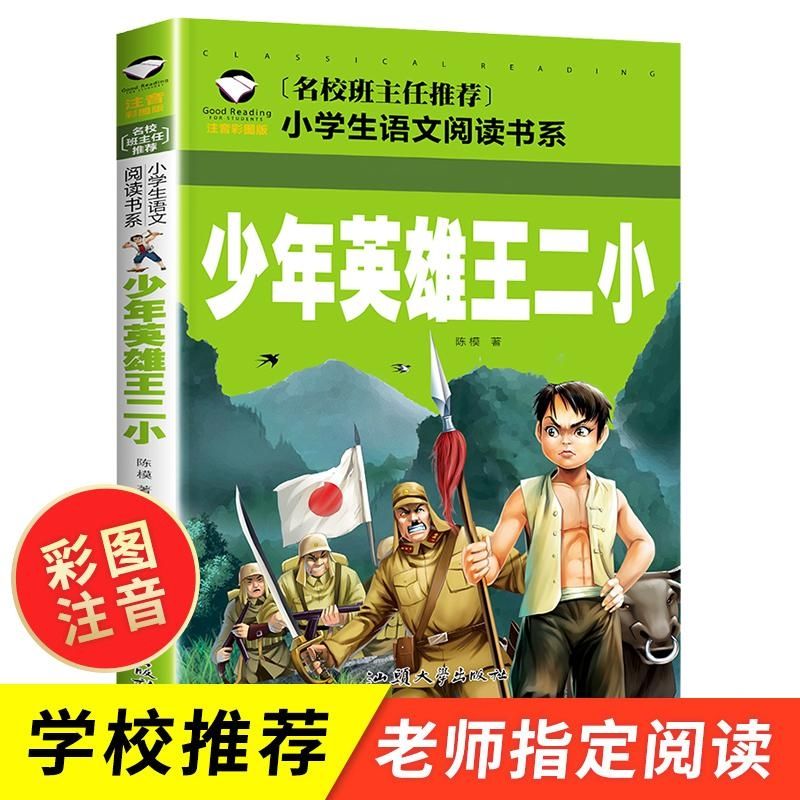 红色经典励志少年英雄王二小一二年级语文中国抗日英雄故事