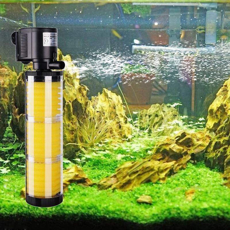 鱼缸过滤器外置草缸过滤桶小型桌面水族箱自制外挂鱼缸过滤设备