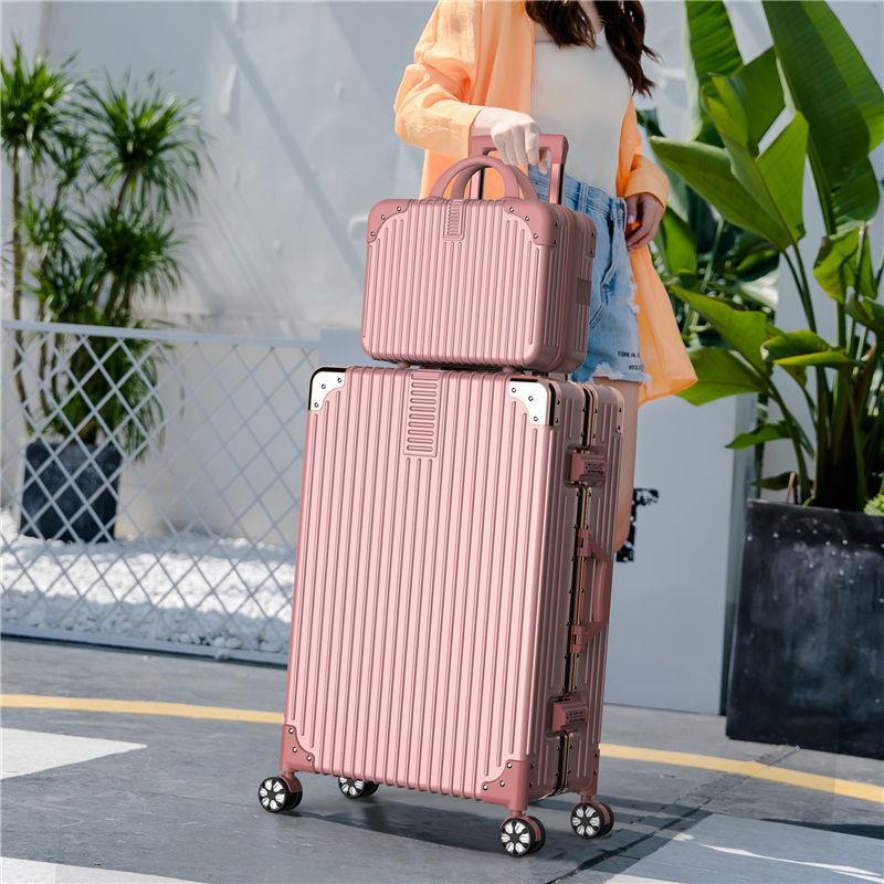 Suitcase male large capacity 20 inch 24 student travel trolley case universal wheel strong and durable thickened female tide box