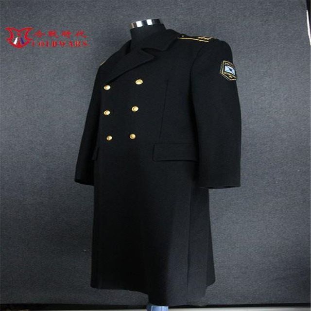俄军 实发全新 俄罗斯海军中将94/97冬季常礼服大衣 羊毛呢