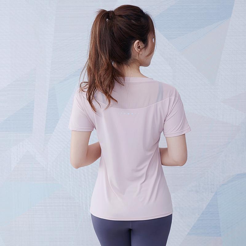 健身衣女性感透气速干衣弹性宽松显瘦运动长袖跑步训练瑜伽服罩衫