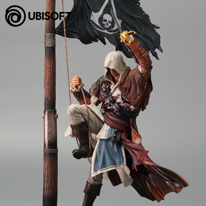 ubisoft育碧《刺客信条:黑旗》船长爱德华肯维持旗手办游戏周边