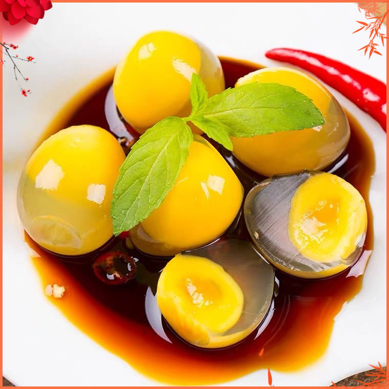 原价12 券后价12 河南正宗鹌鹑蛋皮蛋无铅工艺松花小变蛋溏心皮蛋一箱纯手工包邮 爱马淘