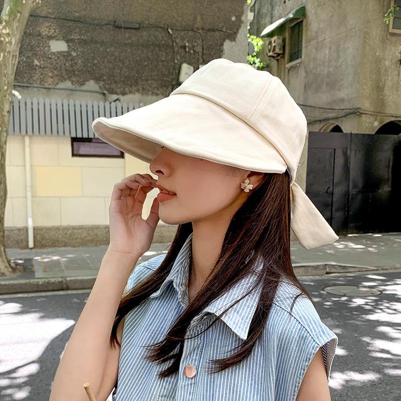 2021 new summer sunscreen fisherman hat sunshade thin section anti-ultraviolet Korean version all-match spring and autumn sun hat women