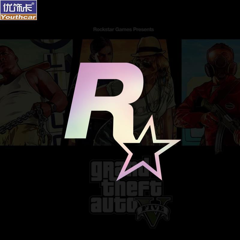 gta5飞车r星标游戏汽车电动车jdm摩托车贴纸车身车贴油箱盖贴花