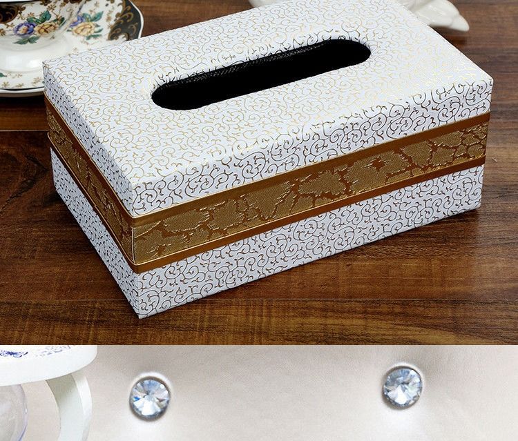 【台灣現貨】歐式紙巾盒家用客廳茶幾餐巾紙抽盒創意面紙盒簡約餐廳家居抽紙盒