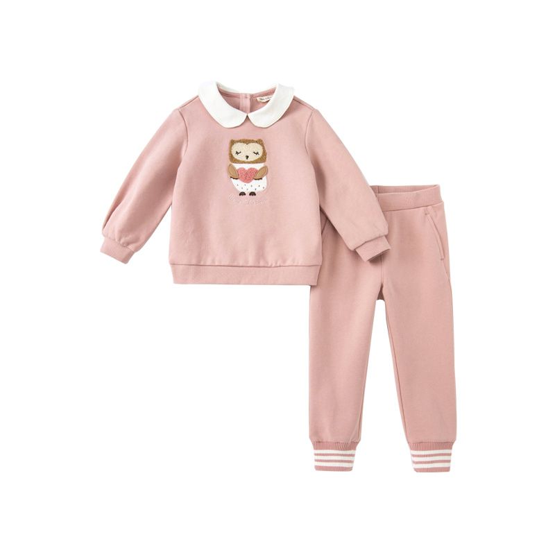 David Bella children's clothing girls' suits in spring new children's two-piece suits foreign style sweet suits