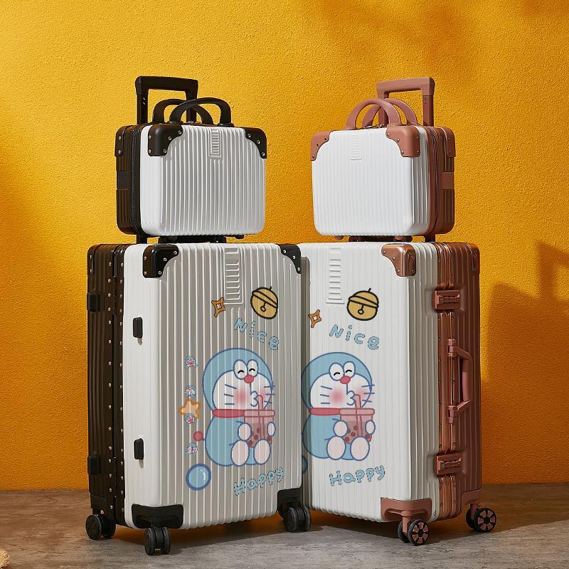 Suitcase female Japanese small 20-inch trolley case durable 24 student password box travel leather case 26 male
