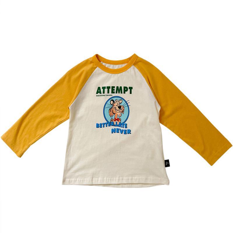 Soft waxy bottomed shirt children's cartoon long sleeve T-shirt Raglan long sleeve shirt autumn 2022