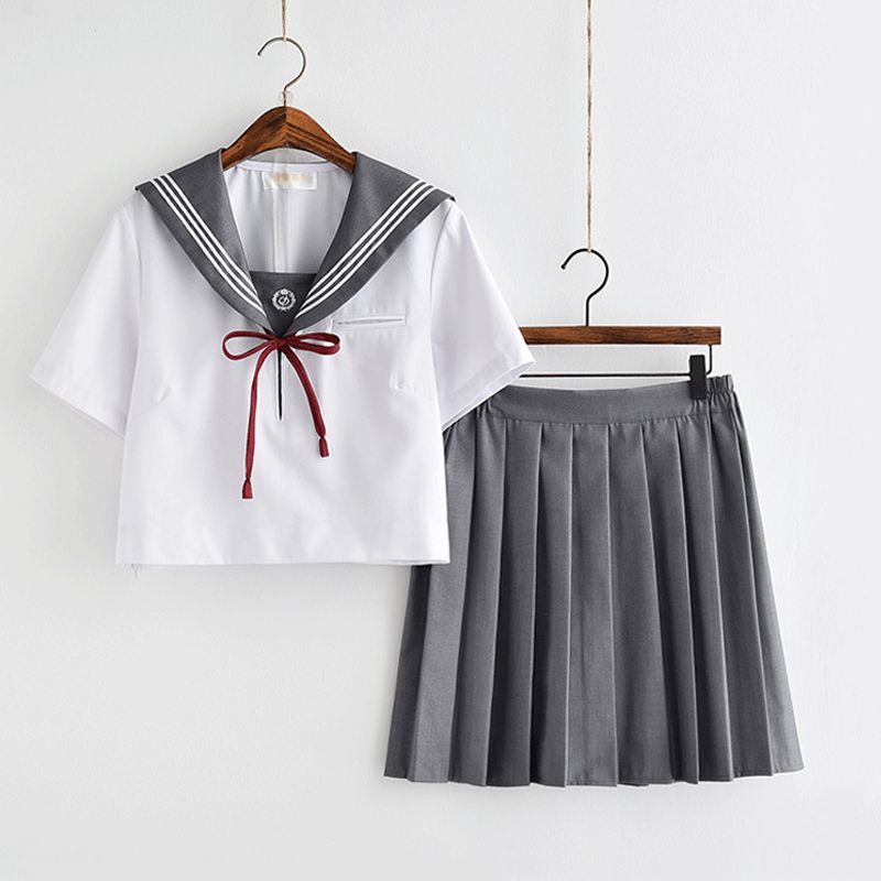 日系大码学院风女装大佬jk制服伪娘用品校服套装男cd变装学生班服
