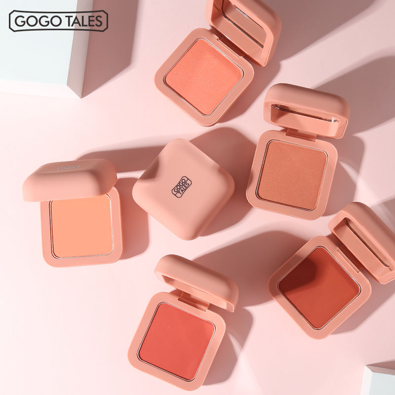 GOGO TALES戈戈舞幽然雅韻腮紅糖果正品裸妝曬紅女自然橘色胭脂