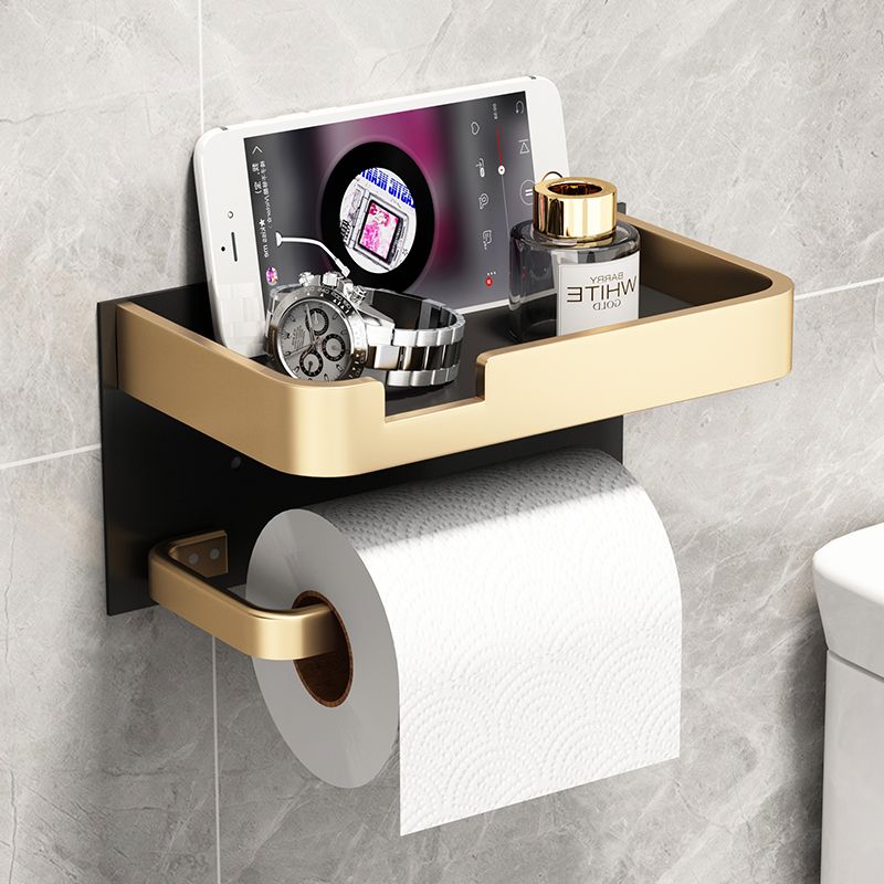 优勤厕所纸巾架卫生间卷纸挂架浴室壁挂免打孔抽纸盒洗手间放纸架