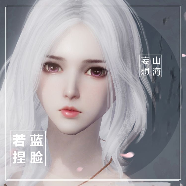 妄想山海捏脸数据女 仅人族梅年体型可用 成女12