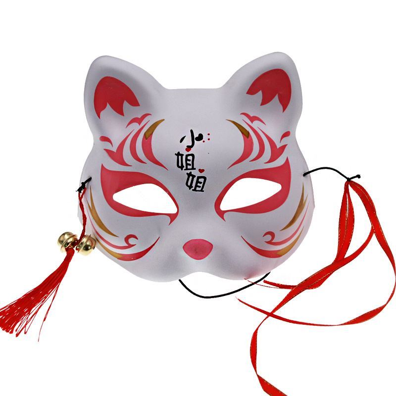 2020潮流达人小哥哥小姐姐面具和风半脸猫全脸猫脸面具动漫狐狸
